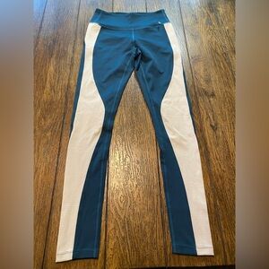 Splits59 Blue And White Full Length Leggings Size Small B10